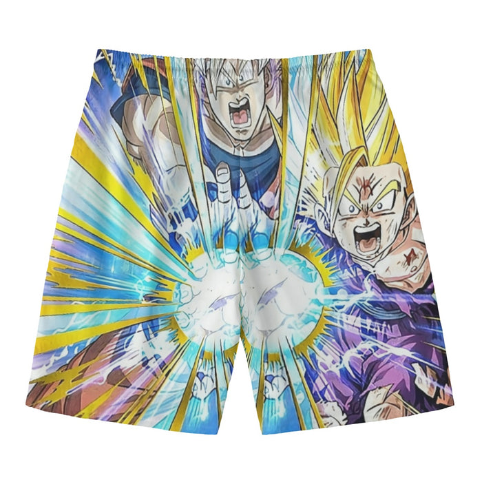 Dragon Ball Teen Gohan Dokkan Battle Super Saiyan 3 Cool Beach Pants