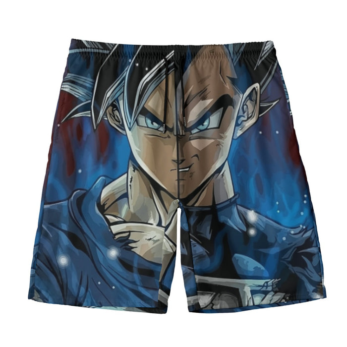 Dragon Ball Z Shirt  SSJ Goku x SSJ Vegeta Fusion Beach Pants