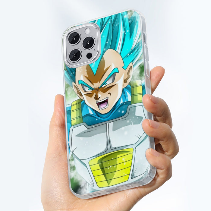 Dragon Ball Super Blue Vegeta Super Saiyan God Cool iPhone 13 Case