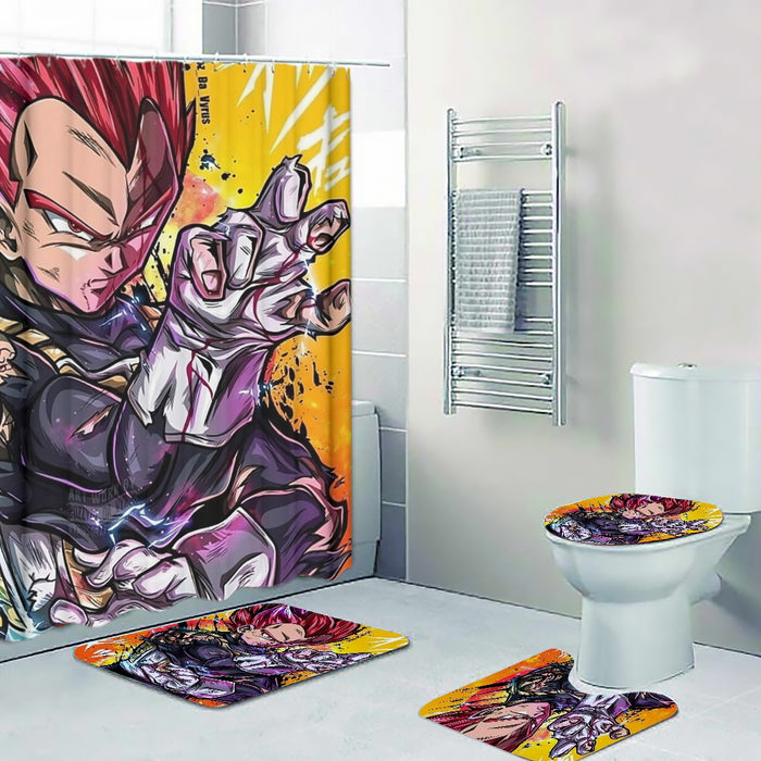 Dragon Ball Z Vegeta God Four-piece Bathroom