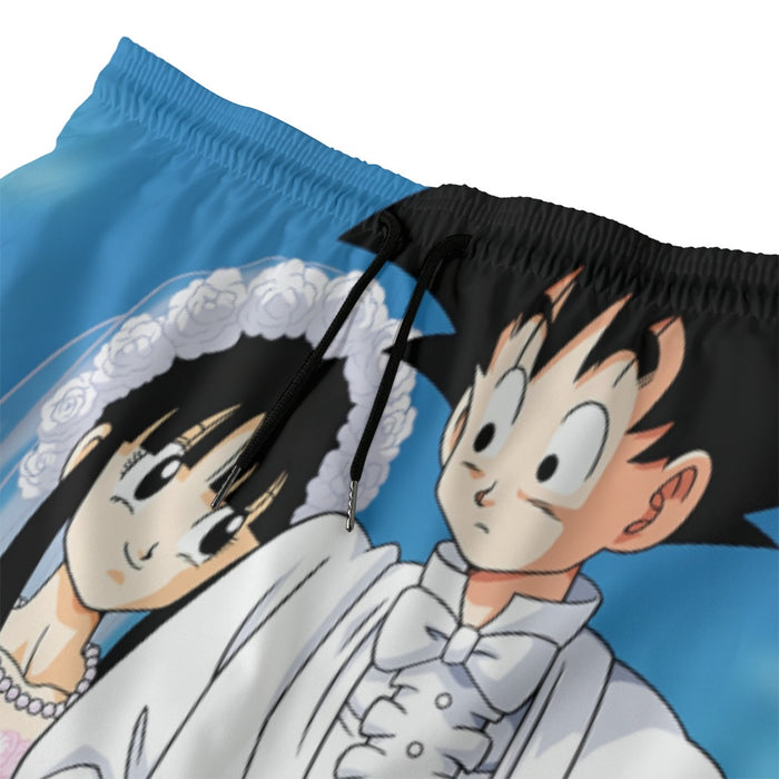 Dragon Ball Z Son Goku Newly Wed Couple Beach Pants