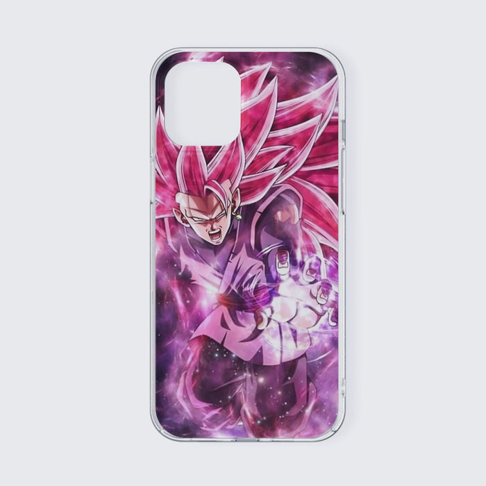Dragon Ball Black Goku Rose 3 Ultra Instinct Epic 3D iPhone 13 Case