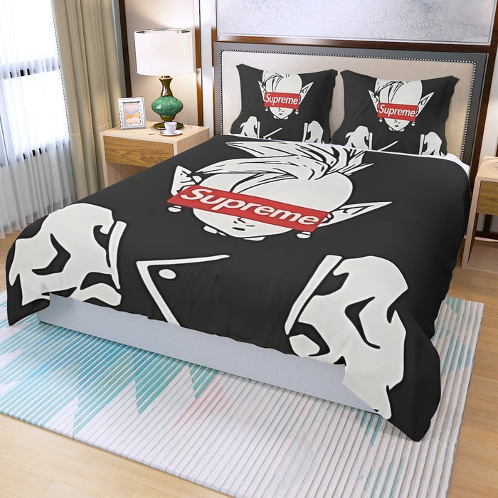 Zamasu Supreme Villain Dragon Ball Cool Design Three Piece Duvet Cover Set