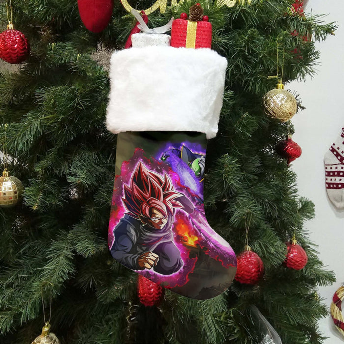 DBZ Goku Black Zamasu Super Saiyan Rose Dope Vibe Christmas Socks