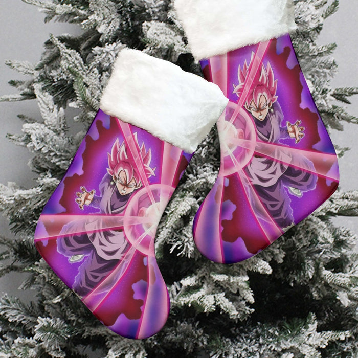 Goku Black Zamasu Super Saiyan Rose Powerful Aura Skills Dope Christmas Socks