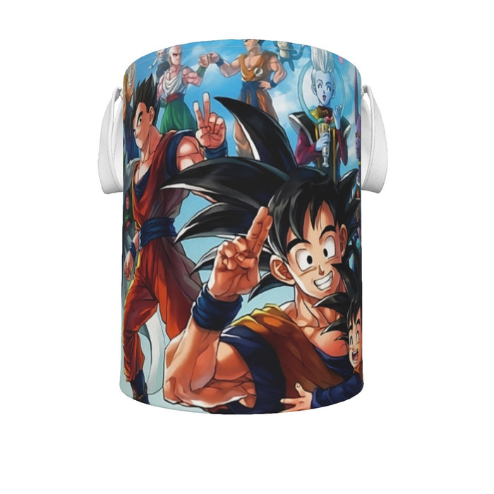 Dragon Ball Z Characters Laundry Basket