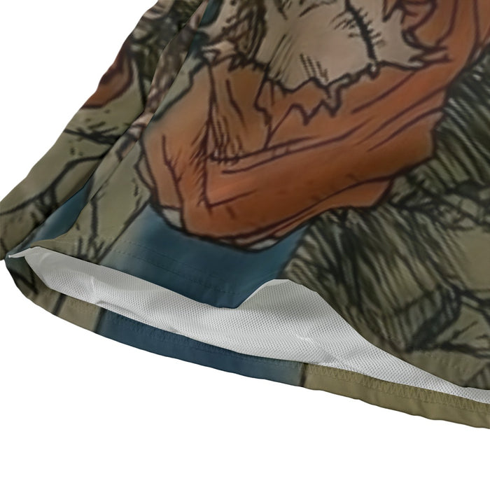 Dragon Ball Gohan Exhausted Sad Simple Design Vintage Streetwear Beach Pants