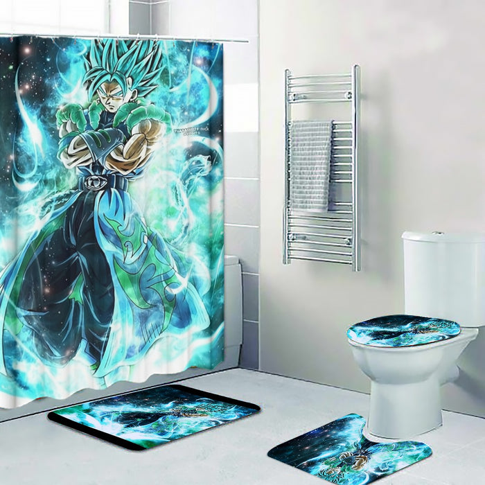 Dragon Ball Gogito 2 Blue Super Saiyan Kaioken Cool Four-piece Bathroom