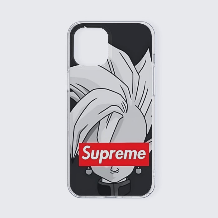 DBZ Zamasu Supreme Kai Logo Creative Black Edition iPhone 13 Case