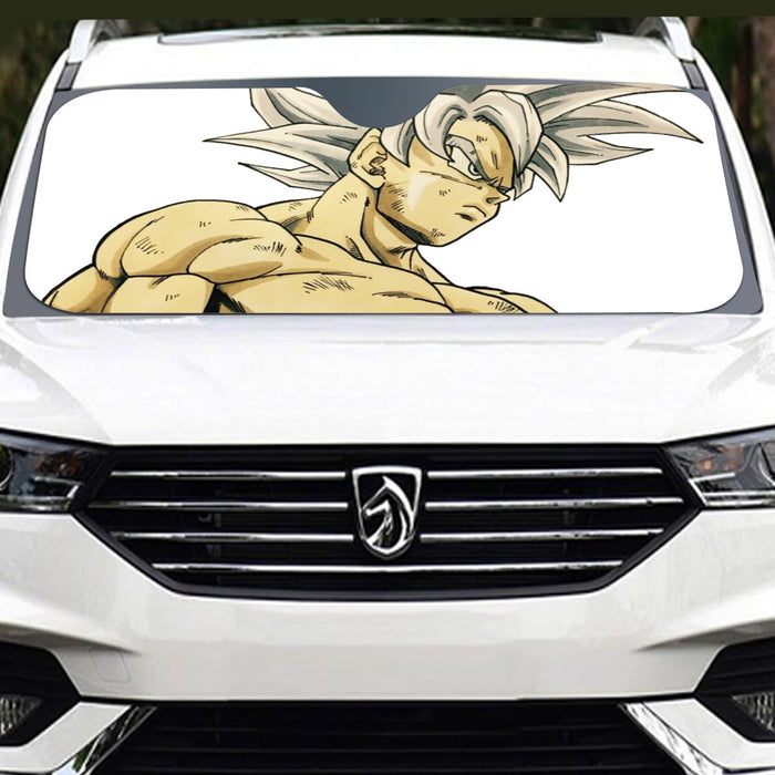 Dragon Ball Super Mastered Ultra Instinct Goku Windshield Sunshade