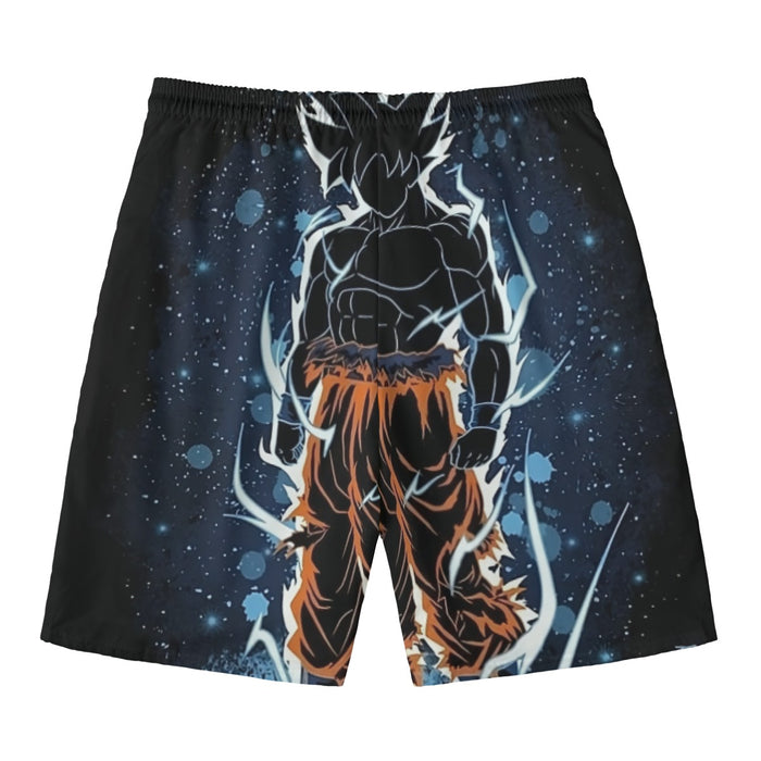 Dragon Ball Z Goku Ultra Instinct Shadow Beach Pants