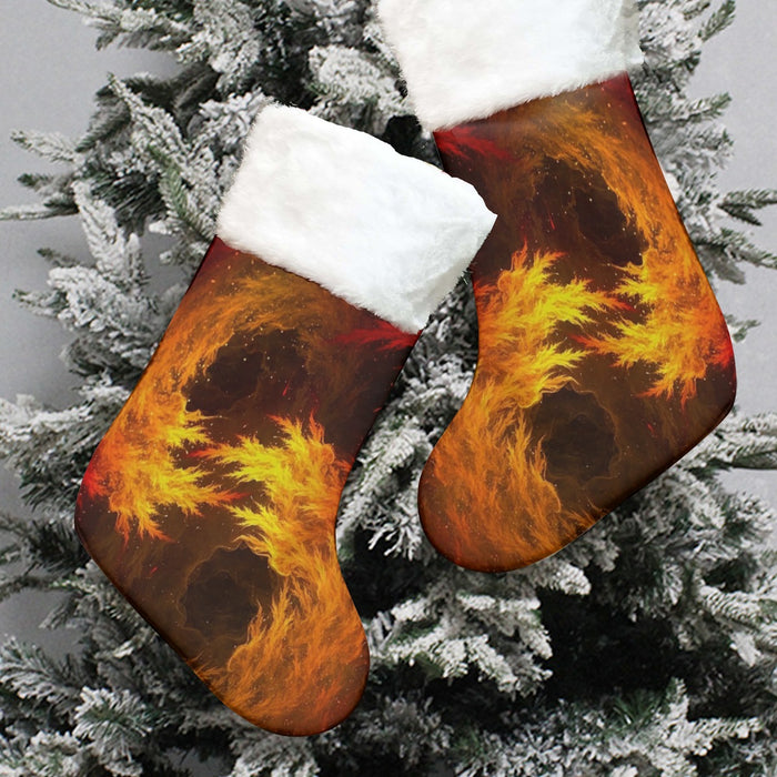 Dragon Ball Z Super Saiyan Orange Aura Dope Streetwear Christmas Socks