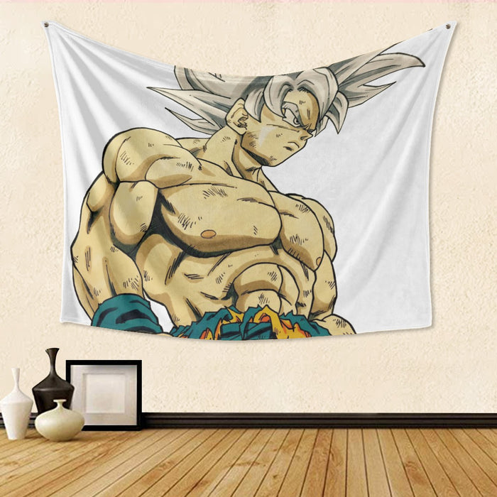 Dragon Ball Super Mastered Ultra Instinct Goku Tapestry