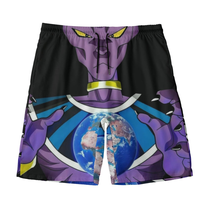 Dragon Ball Super Beerus God Destruction Earth Beach Pants