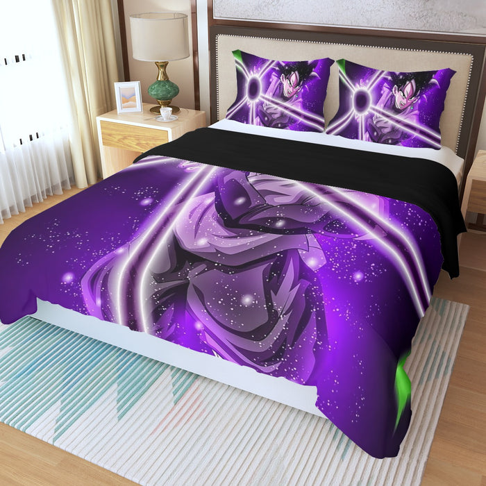 DBZ Goku Black Zamasu Power Ball Attack Cool Design Streetwear  Three Piece Duvet Cover Set