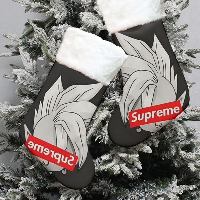 DBZ Zamasu Supreme Kai Logo Creative Black Edition Christmas Socks