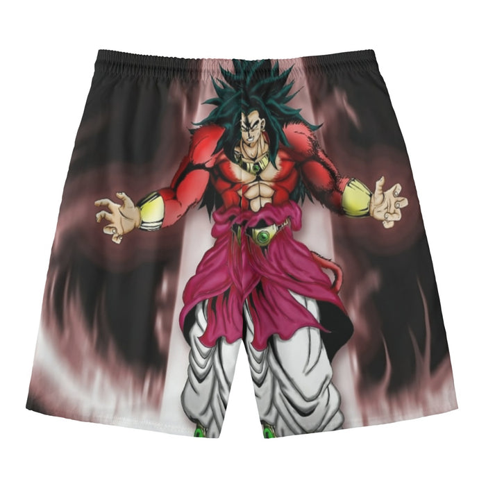 Dragon Ball Z Legendary Super Saiyan Broly 4 Dope Aura Beach Pants