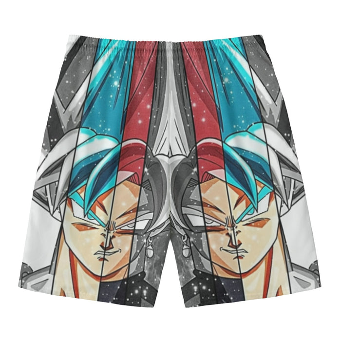 Dragon Ball Super All Super Saiyan Goku Forms Beach Pants