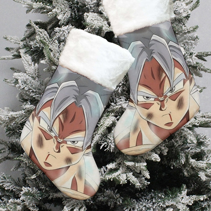 Dragon Ball Super Goku Ultra Instinct Christmas Socks