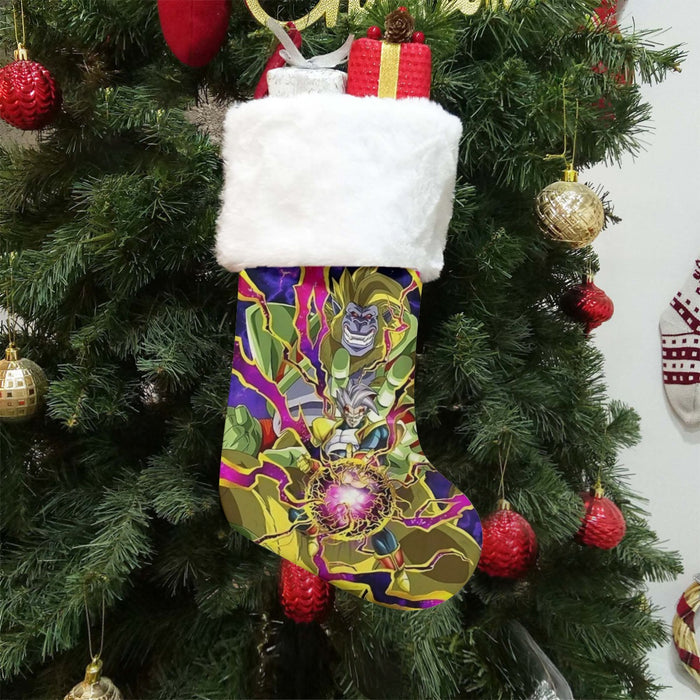 DBZ Dokkan Battle Super Baby 2 Golden Giant Ape Christmas Socks