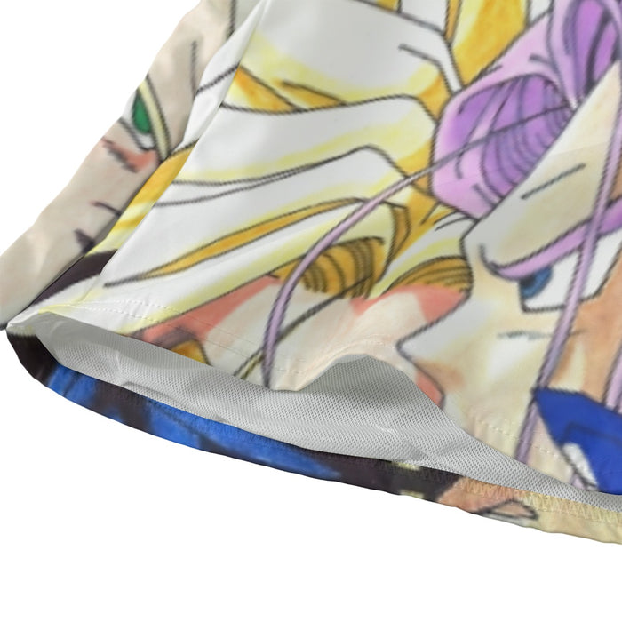 Dragon Ball Goku Vegeta Trunks Gohan Super Saiyan Cool Trending Design Beach Pants