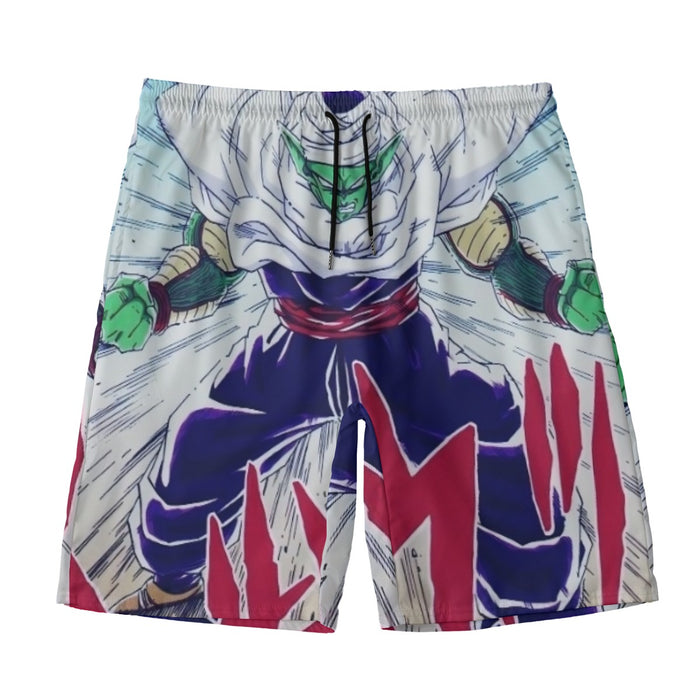 DBZ Evil King Piccolo Release Power Final Battle Fashion Beach Pants