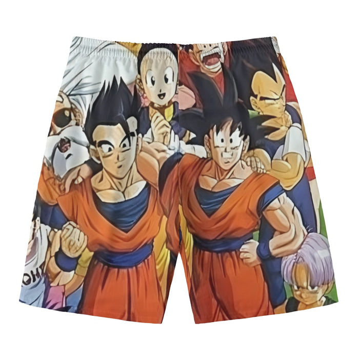 Dragon Ball Z Dragon Ball Characters Happiness Design Beach Pants