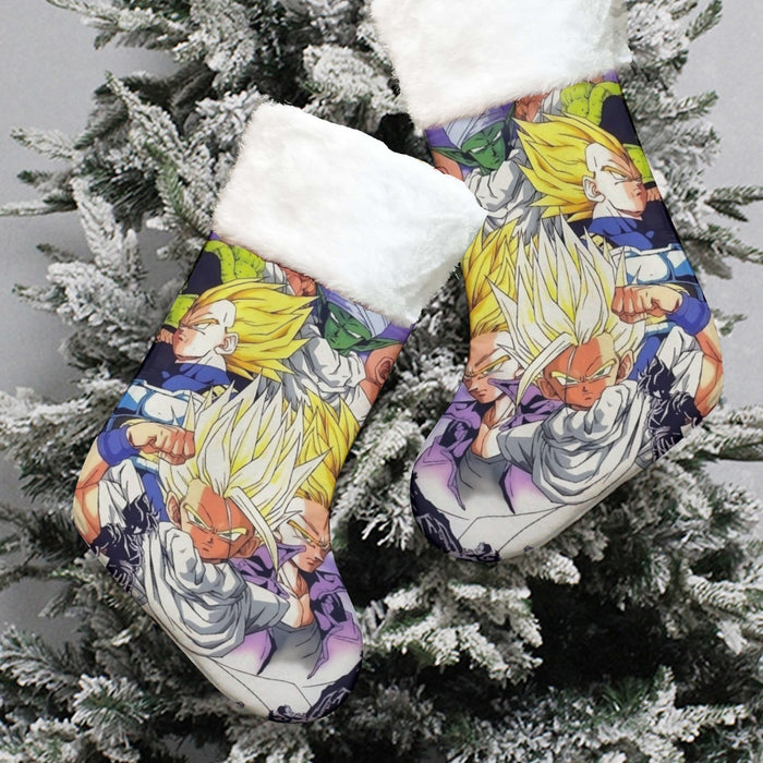 Dragon Ball Trunks Gohan Young Generation Super Saiyan Color Style Christmas Socks