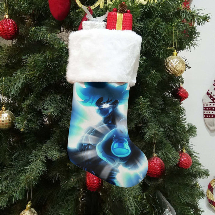 Dragon Ball Super Blue Son Goku Epic Ultra Instinct Christmas Socks