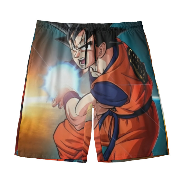 Goku Kamehameha Beach Pants