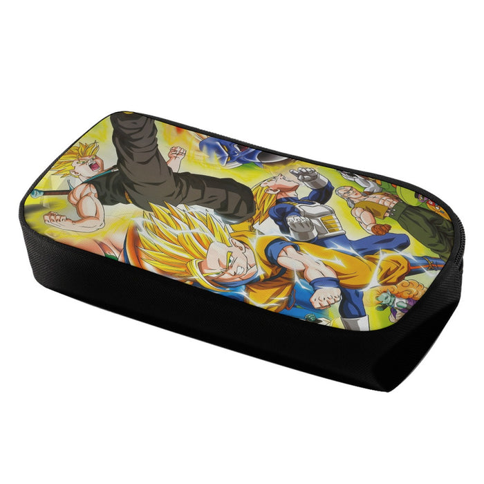 Dragon Ball Gohan Kid Super Saiyan Villain Vibrant Color Design Pencil Bag