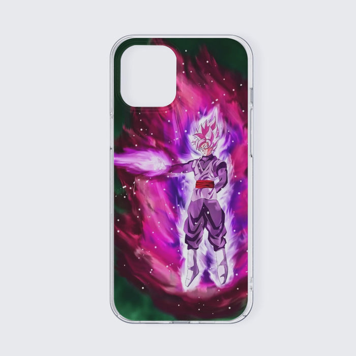 Goku Black Super Saiyan Rose Power Aura Streetwear Design iPhone 13 Case