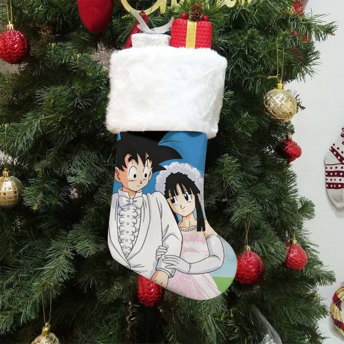 Dragon Ball Z Son Goku Newly Wed Couple Christmas Socks