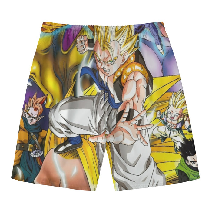 Dragon Ball Super Gogeta Super Saiyan Fusion Streetwear Design Beach Pants