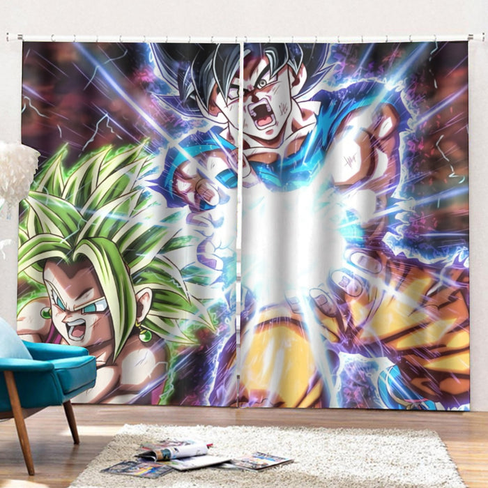 Dragon B Z Son Goku Powerful Kamehameha Released Curtains with Hooks