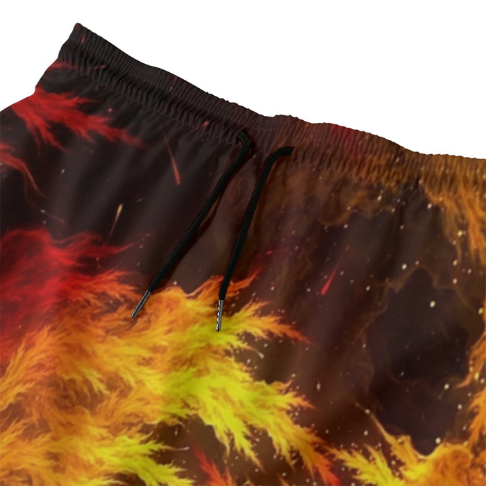 Dragon Ball Z Super Saiyan Orange Aura Dope Streetwear Beach Pants