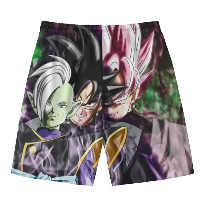 Dragon Ball Super Zamasu Goku Black Goku Rose Cool Beach Pants