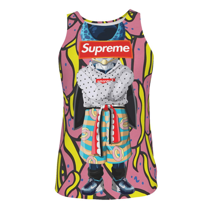 Modern Art Supreme Villain Perfect Cell Streetwear Tank Top