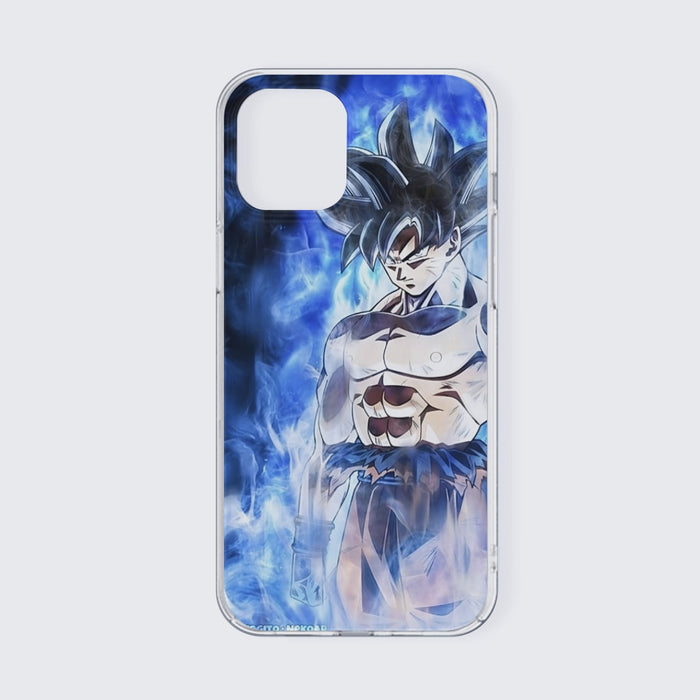 Dragon Ball Super Goku Ultra Instinct Blue Cool Casual iPhone 13 Case