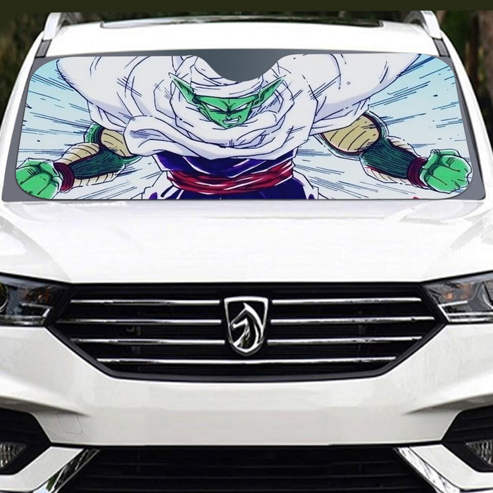 DBZ Evil King Piccolo Release Power Final Battle Fashion Windshield Sunshade