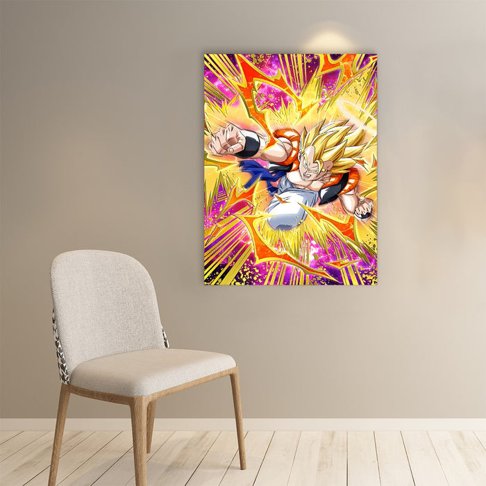 Dragon Ball Super Gogeta Outshining Darkness Cool Paper poster