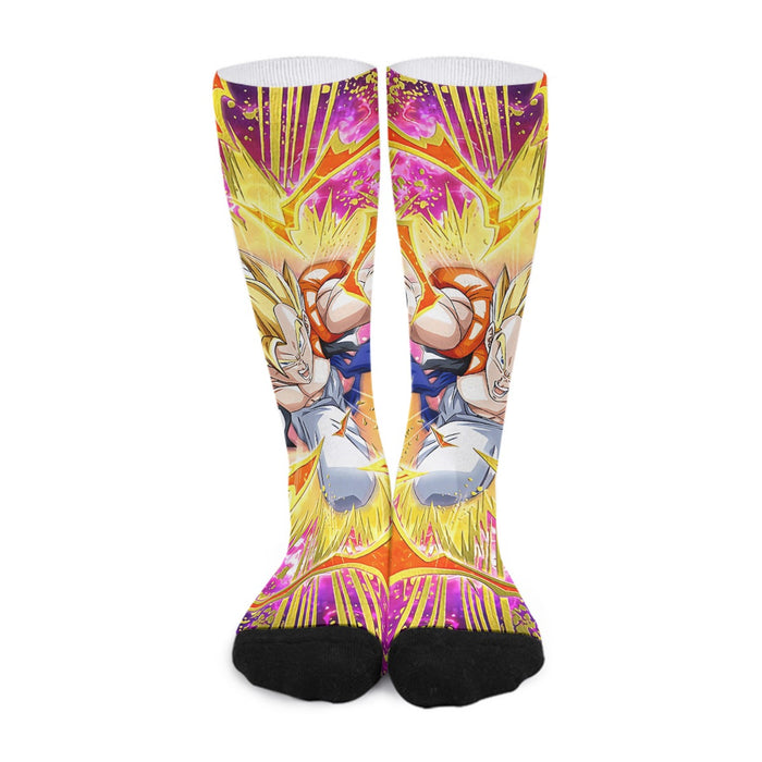 Dragon Ball Super Gogeta Outshining Darkness Cool Socks