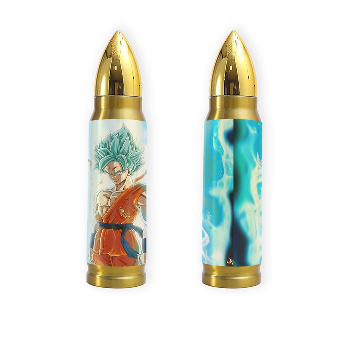 Dragon Ball Serious Super Saiyan Goku 2 Blue Epic Aura Tumbler