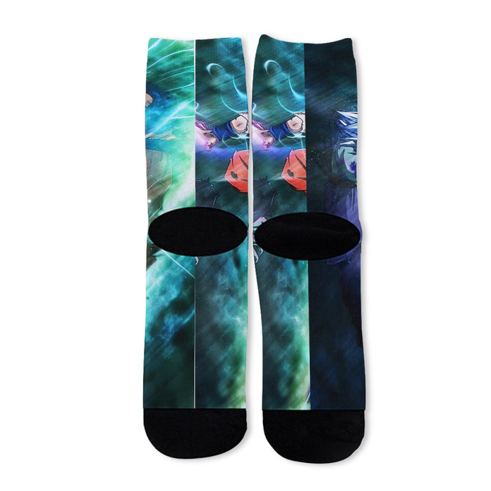 Dragon Ball Fused Zamasu Goku Blue Super Saiyan Epic Socks