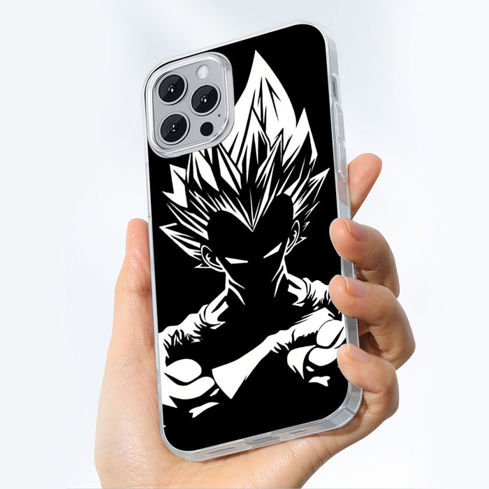 Dragon Ball Z Bad-Ass King Vegeta Graphic iPhone 14 Case