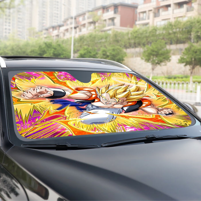 Dragon Ball Super Gogeta Outshining Darkness Cool Windshield Sunshade