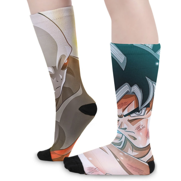 Dragon Ball Super Goku vs Jiren Overflowing Aura Socks