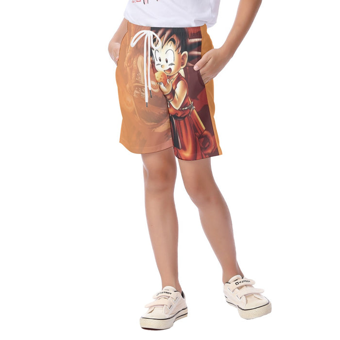 Kid Goku Dragon Ball  Kid's Beach Shorts