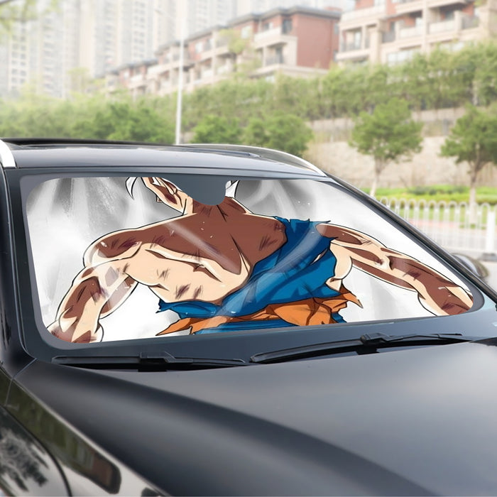 Dragon Ball Gohan White Super Saiyan Epic Streetwear Windshield Sunshade