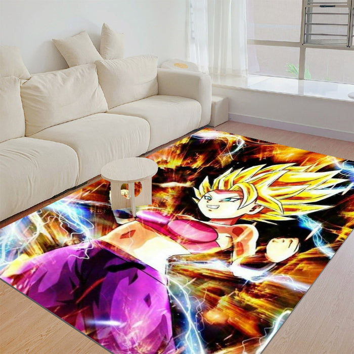 Dragon Ball Super Caulifla Super Saiyan 2 Epic Casual Rug